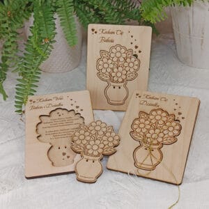 Kartka 3d z życzeniami